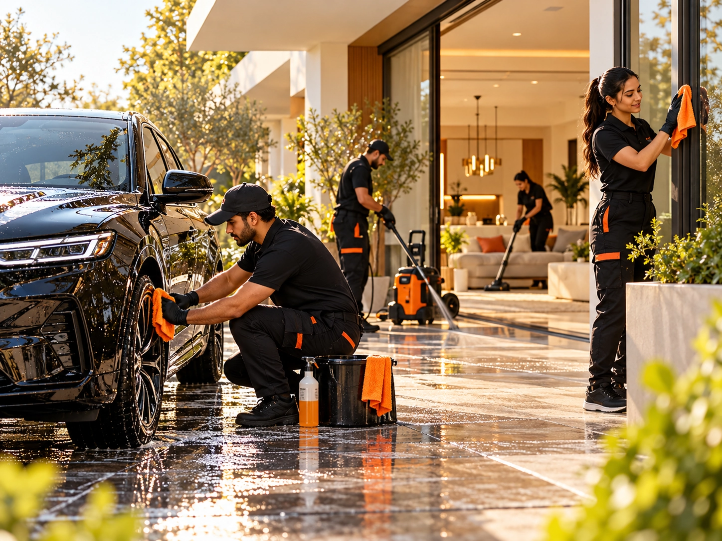 CleanShyn professional cleaning team